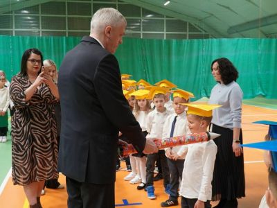Pasowanie na pierwszoklasistę w Zespole Szkolno-Przedszkolnym