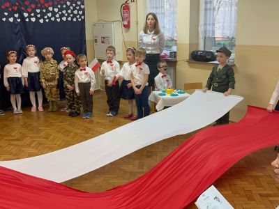 Obchody Niepodległości w Przedszkolu nr 2