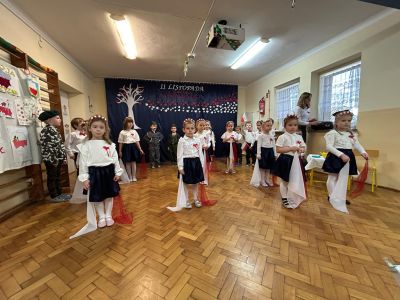Obchody Niepodległości w Przedszkolu nr 2