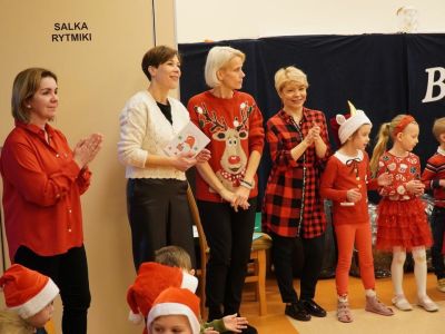 Mikołaj w gostynińskich przedszkolach