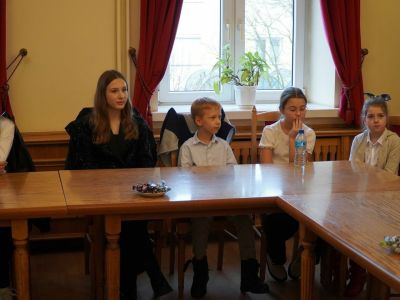 Samorządy szkolne w Urzędzie Miasta