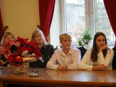 Samorządy szkolne w Urzędzie Miasta