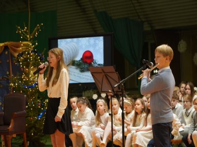 Gawęda o kolędowaniu w Zespole Szkolno-Przedszkolnym w Gostyninie