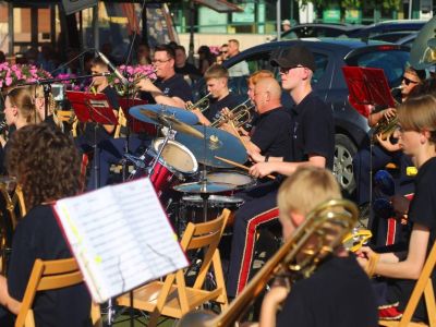 Koncert Miejskiej Orkiestry Dętej pod Ratuszem