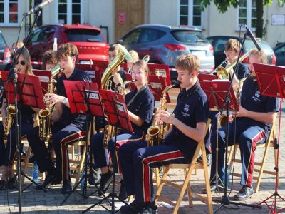 Koncert Miejskiej Orkiestry Dętej pod Ratuszem