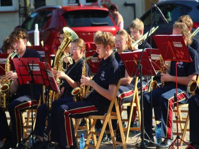 Koncert Miejskiej Orkiestry Dętej pod Ratuszem
