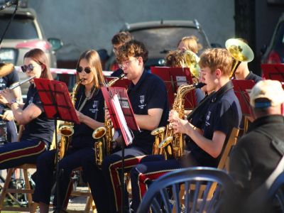 Koncert Miejskiej Orkiestry Dętej pod Ratuszem