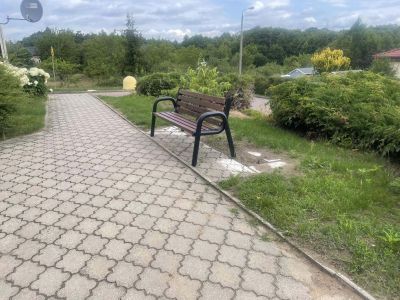 Nowe ławki i nasadzenia ulice Zazamcze, Czapskiego, 3 Maja
