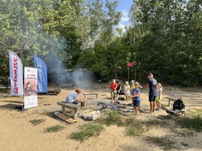 Zakończenie warsztatów żeglarskich „Letnie odkrycia – spacery, pocztówki i szanty”