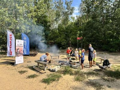 Zakończenie warsztatów żeglarskich „Letnie odkrycia – spacery, pocztówki i szanty”