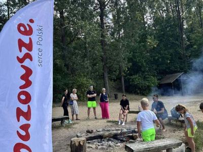 Zakończenie warsztatów żeglarskich „Letnie odkrycia – spacery, pocztówki i szanty”