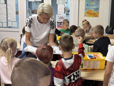 W odwiedzinach u pierwszoklasistów