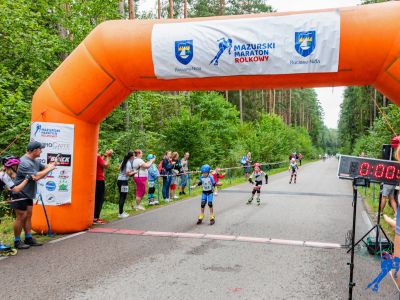 Rolkarze UKS Zwoleń-Team z wysokimi miejscami w międzynarodowych zawodach - Ruciane Nida 2025