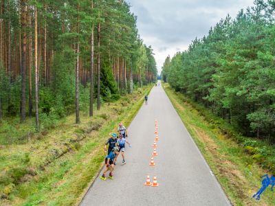 Rolkarze UKS Zwoleń-Team z wysokimi miejscami w międzynarodowych zawodach - Ruciane Nida 2025