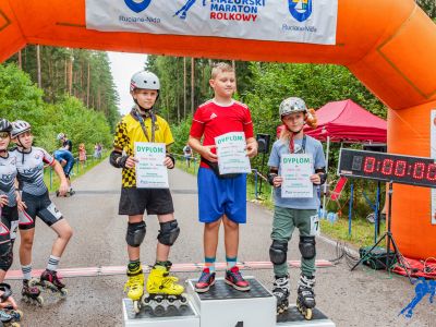 Rolkarze UKS Zwoleń-Team z wysokimi miejscami w międzynarodowych zawodach - Ruciane Nida 2025