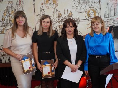 Uroczystość wręczenia Nagród Burmistrza Miasta Gostynina z okazji Dnia Edukacji Narodowej