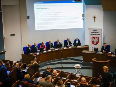 Sesja Sejmiku Województwa Mazowieckiego w Płocku