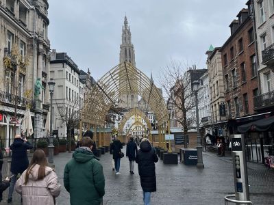 Gostynińska młodzież na studyjnym wyjeździe do Brukseli