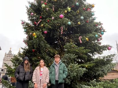 Gostynińska młodzież na studyjnym wyjeździe do Brukseli