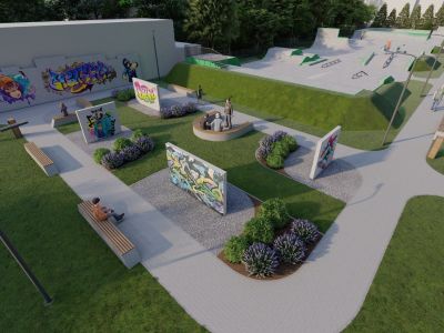 Koncepcja skateparku jest gotowa