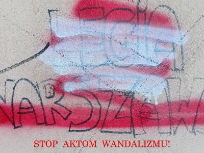 Stop aktom wandalizmu! - zdjęcia Wojciech Godlewski