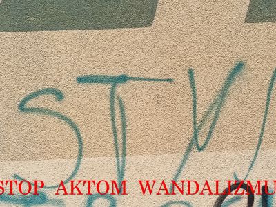 Stop aktom wandalizmu! - zdjęcia Wojciech Godlewski