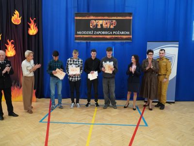 Miejsko-gminny turniej wiedzy pożarniczej