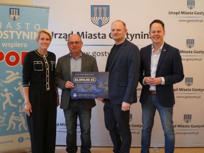 GOSTYNIN STAWIA NA SPORT! 400 000 ZŁ DLA NASZYCH KLUBÓW!