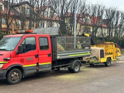 Pielęgnacja drzew na ul. Langenfeld