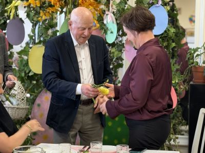 Wielkanocne jajeczko w Klubie Seniora Parostatek