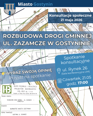 Ul. Zazamcze. Zaproszenie na konsultacje społeczne