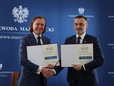 Podpisanie umowy na kwotę 1 768 720,74 zł na remont ulicy Zielonej w Gostyninie