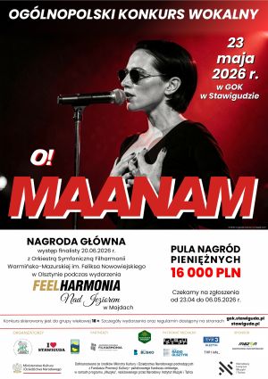 Ogólnopolski Konkurs Wokalny „O! Maanam”