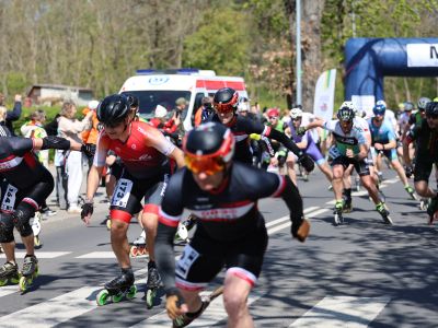 Wrotkarze szybcy z Uks Zwoleń-Team z 1 miejscem w 2 etapie Długodystansowego Pucharu Polski - MILICZ