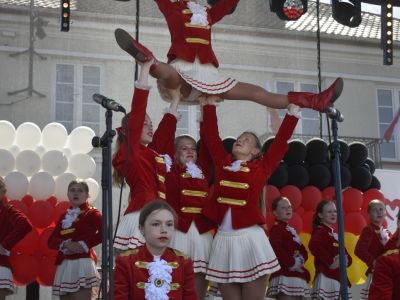 MAŻORETKI LIBRA GOSTYNIN ZREALIZOWAŁY PROJEKT „TANIEC BEZ GRNIC. 50 lat Jugendtanzkorps Rheinsternchen i 10 lat Libra...