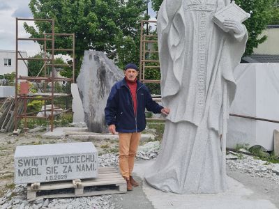 Dzieło gostynińskiego rzeźbiarza trafi do Płocka