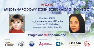 Gostynin włączył się w kampanię społeczną #zaginioneNIEzapomniane