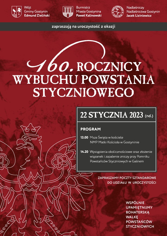 160. Rocznica Wybuchu Powstania Styczniowego