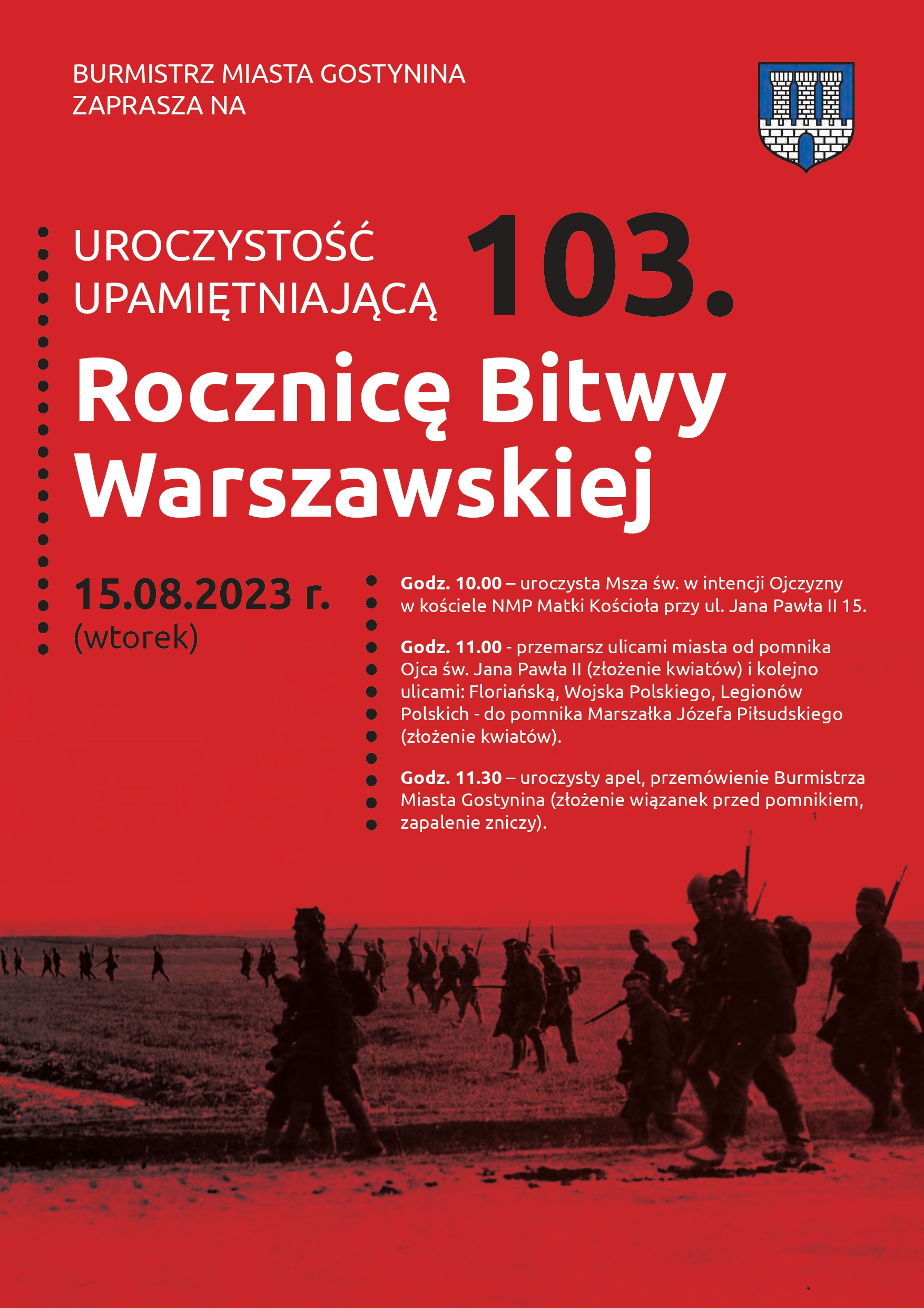 103. rocznica Bitwy Warszawskiej