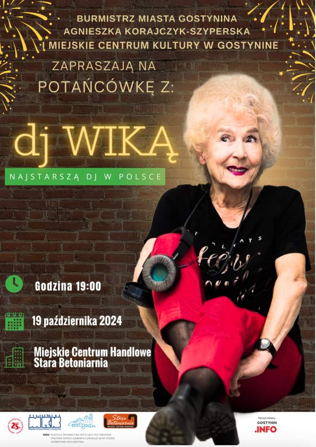 Zatańcz z najstarszą Dj-ką w Polsce. Wika czeka na Ciebie!
