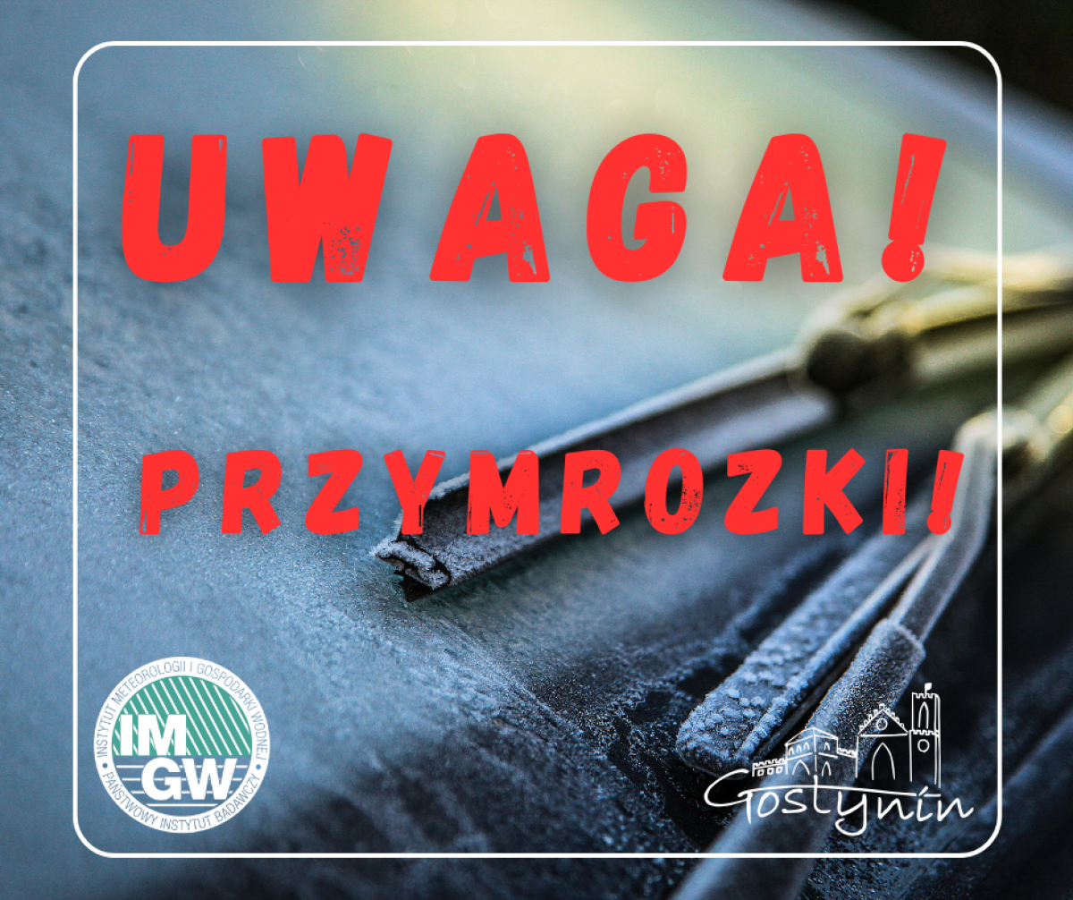 Uwaga przymrozki!