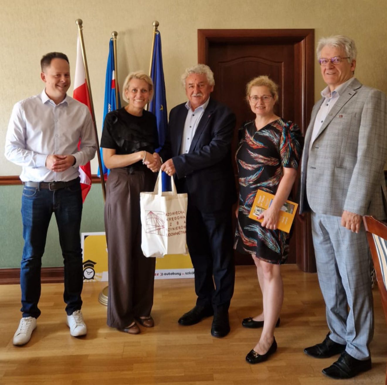 Spotkanie w sprawie wspołpracy pomiędzy miastem a MOIIB