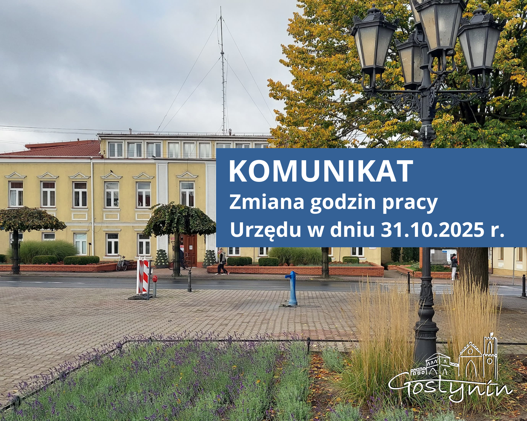 Zarządzenie Burmistrza Miasta Gostynina