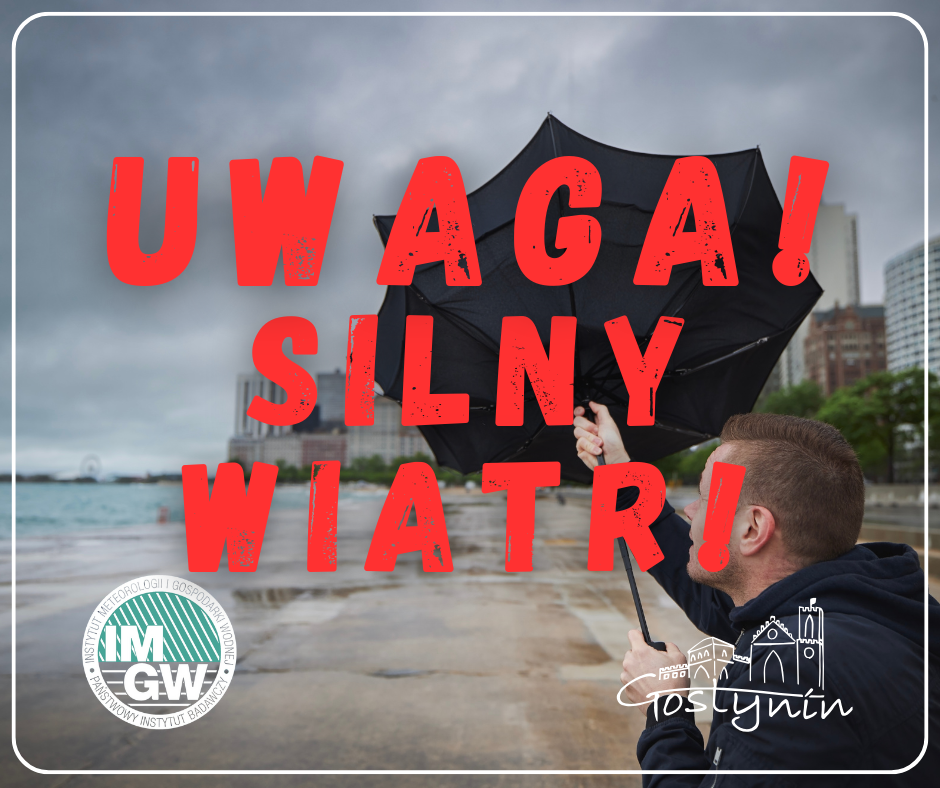 Uwaga! Silny wiatr!
