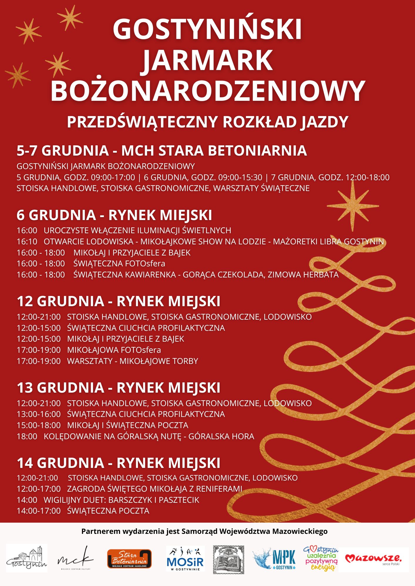 Gostyniński Jarmark Bożonarodzeniowy 2025