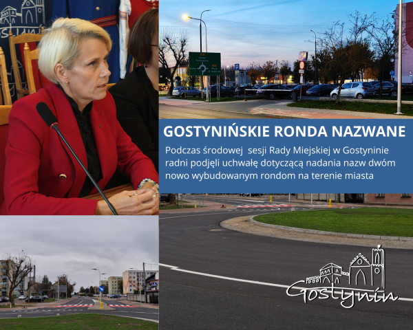 Ronda w Gostyninie – Rada Miejska uhonorowała Konstytucję i WOŚP
