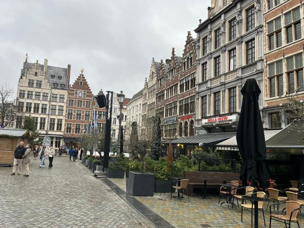 Gostynińska młodzież na studyjnym wyjeździe do Brukseli