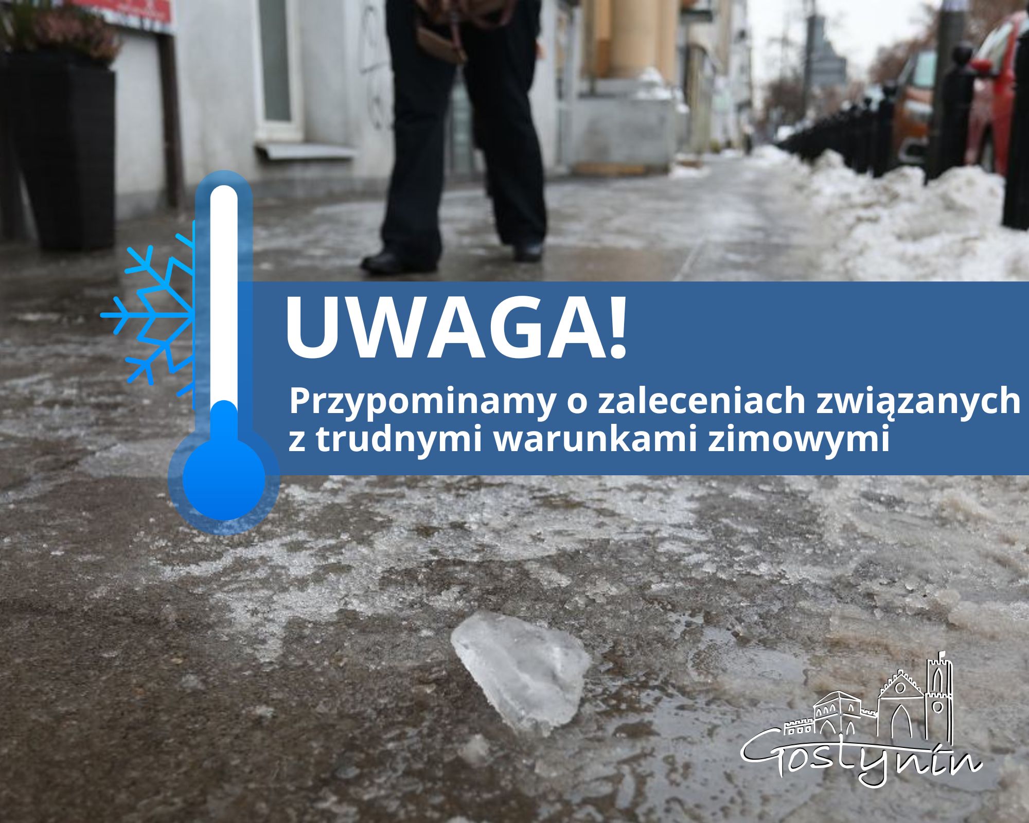 Uwaga – niekorzystne warunki meteorologiczne