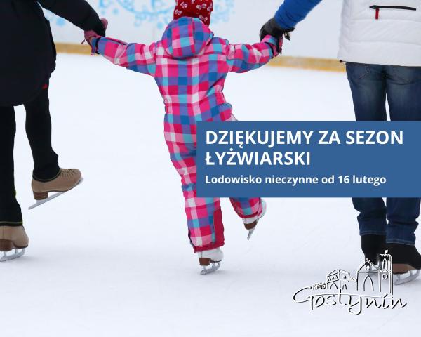 Dziękujemy za sezon łyżwiarski