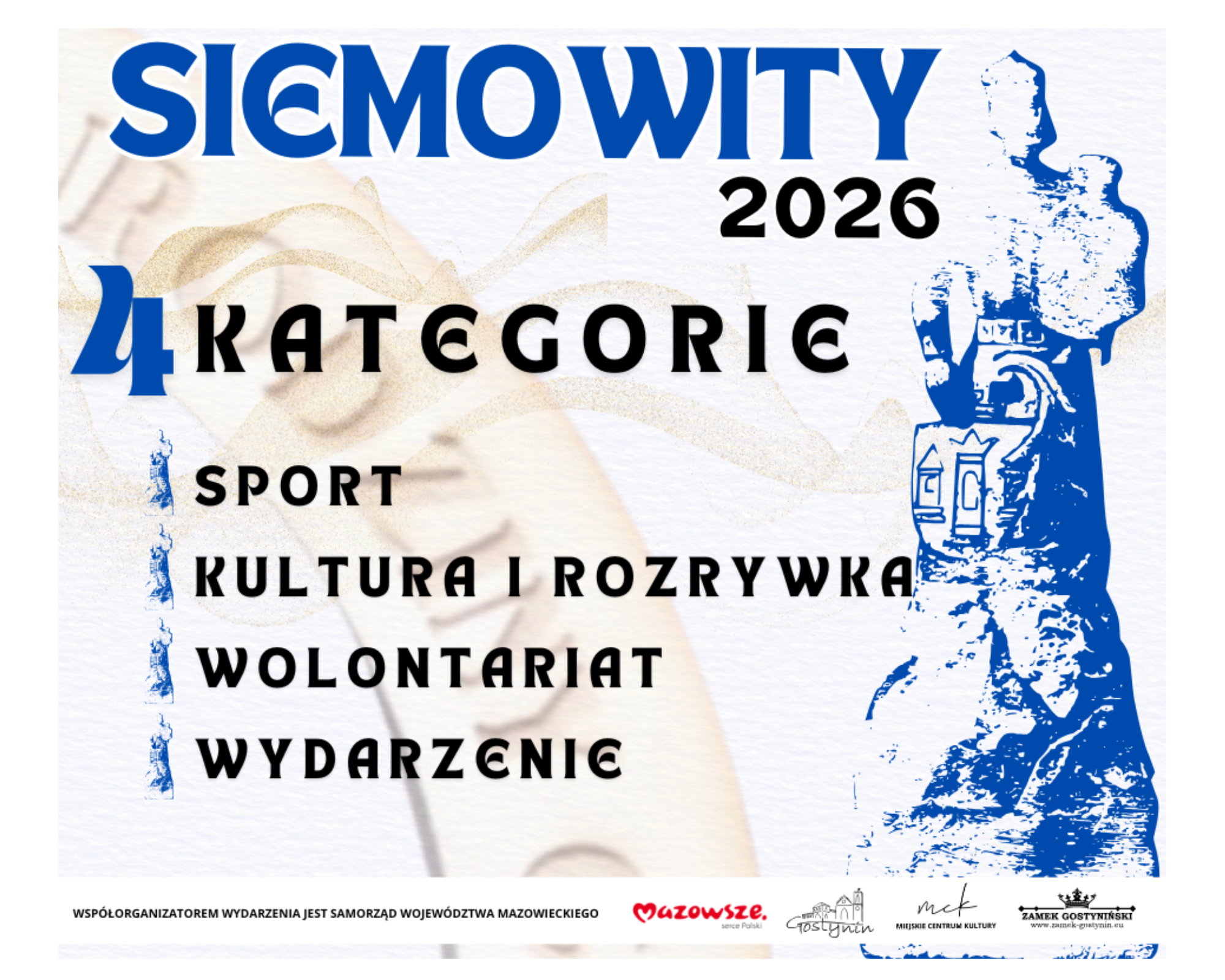 Czas na Twój głos! Poznaj nominowanych w drugiej edycji plebiscytu „Siemowity 2026”